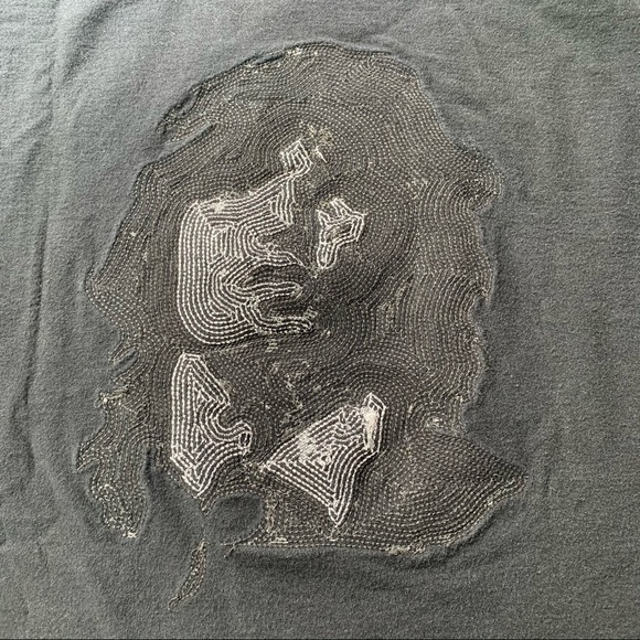 Dartin Bonaparto sequined unisex graphic tee - Picture 10 of 10